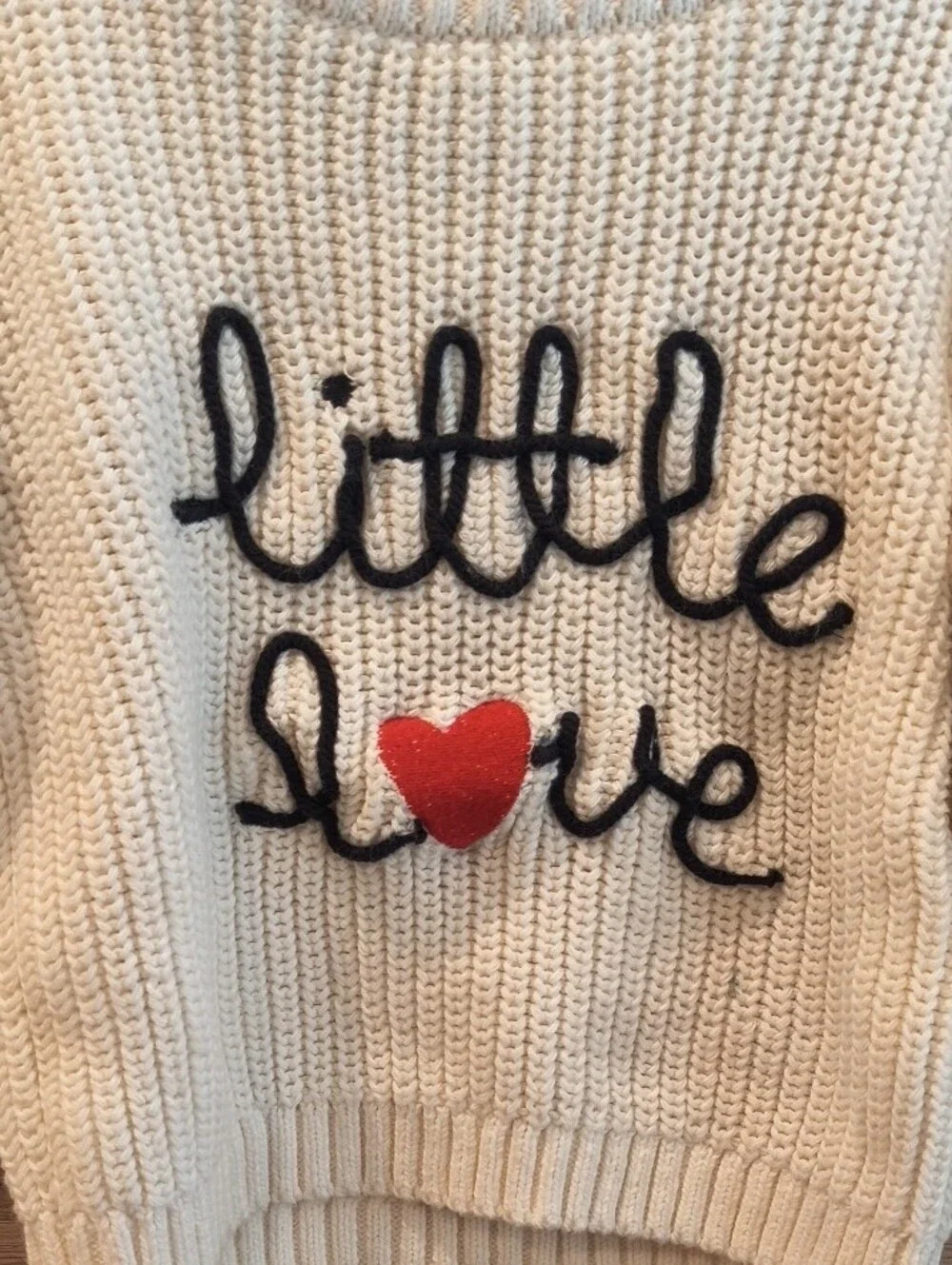 Old Navy Knit Valentine's Sweater
